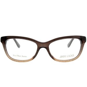 Jimmy choo brown sparkle glasses